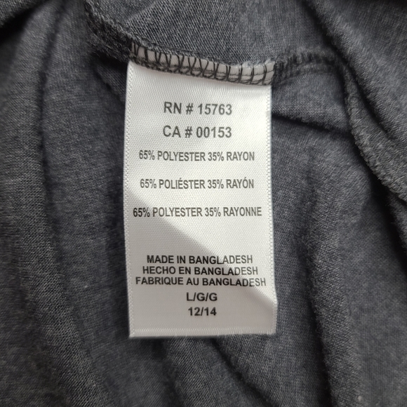 NHL Pittsburgh Penguins Women's Fitted V-Neck Tee Shirt Heather Gray Large - Picture 5 of 6